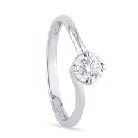 Anello Bliss Donna  Bl meraviglia in Oro bianco Diamante 20111536